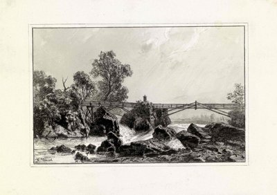 Ponte del Diavolo a Škofja Loka da Ladislav Benesch